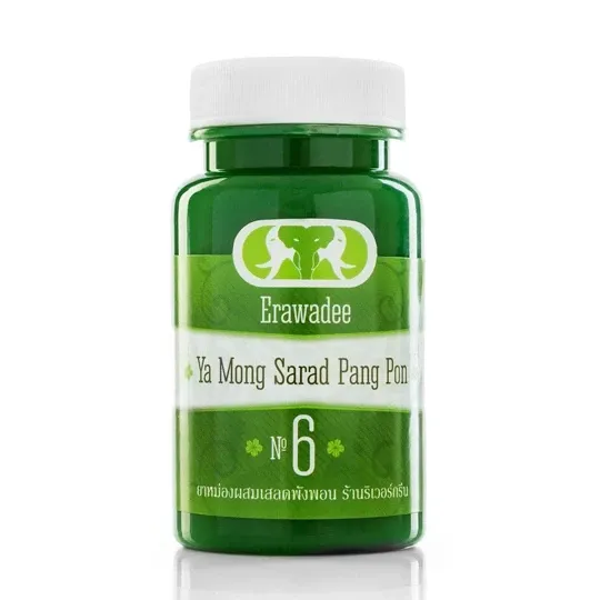 No. 6 Balsam Hijau Ya Mong Sarad Pang Pon Pendingin