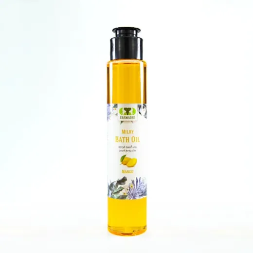 Minyak Mandian Milky Beraroma Mangga - Minyak Mandian Tropika yang Menyuburkan