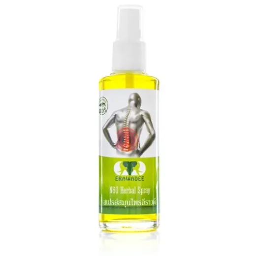 No.60 Herbal Spray — Cooling Thai Herbal Topical for Back and Joints