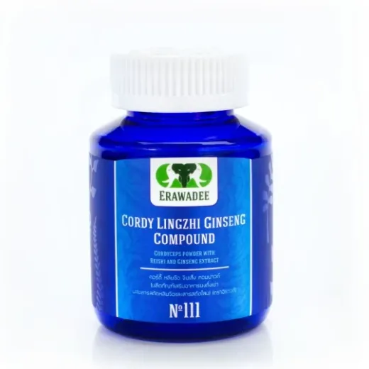 No.111 Cordyceps Plus Lingzhi dan Ekstrak Ginseng