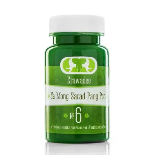 No. 6 Ya Mong Sarad Pang Pon (Cooling) Green Balm