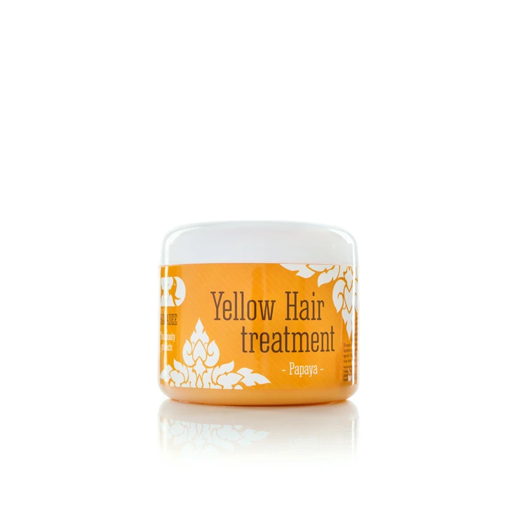 Yellow Hair Treatment with Papaya