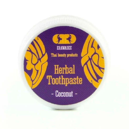 Coconut Herbal Toothpaste with Anti-Bacterial Properties