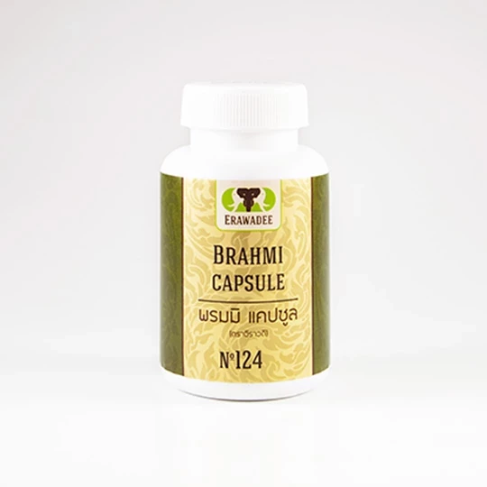 Brahmi kapsul No.124 – Mendukung Memori & Otak │ 100 × 250 mg