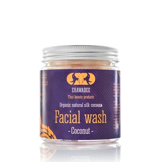 Organic Silk Cocoons Facial Wash Coconut